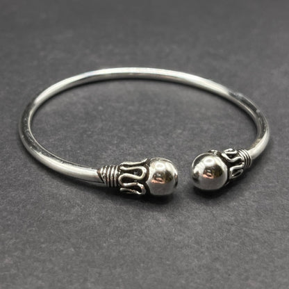 Pulsera Rígida Bali 2 Bolas