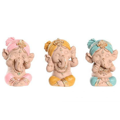 Ganesha SetX3 Multicolor