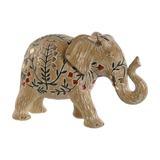 Elefante Resina Flores