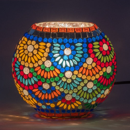 Lampara Semicircular Mosaico MD