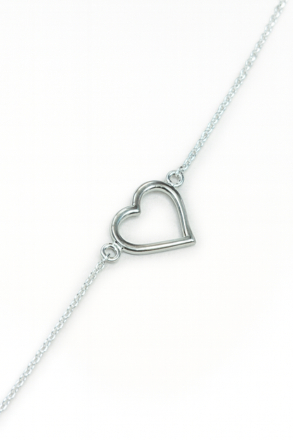 Pulsera Silueta Corazón 15MM