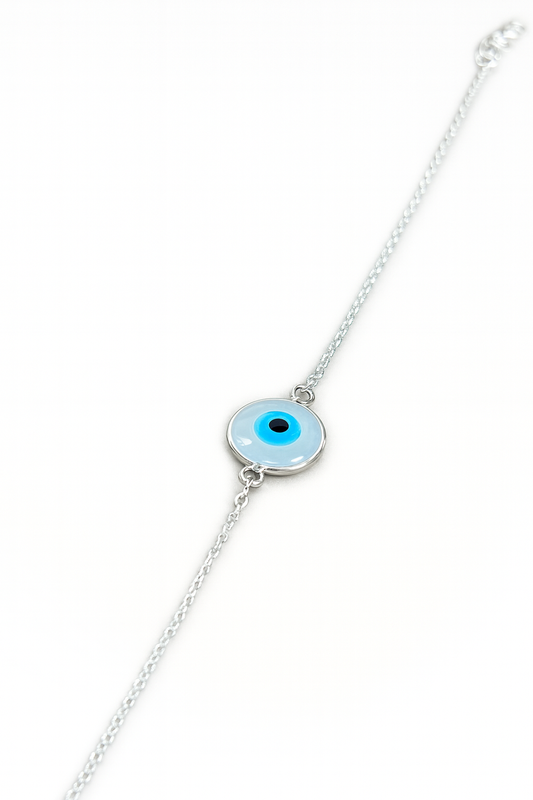 Pulsera Ojo Turco Blanco