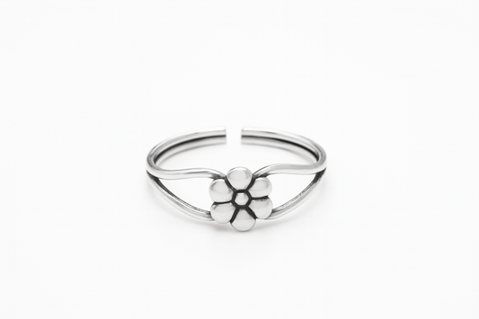Anillo Pie Flor Margarita