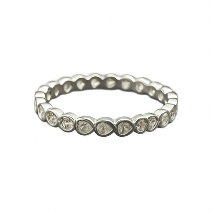 Anillo Corazones Circonitas