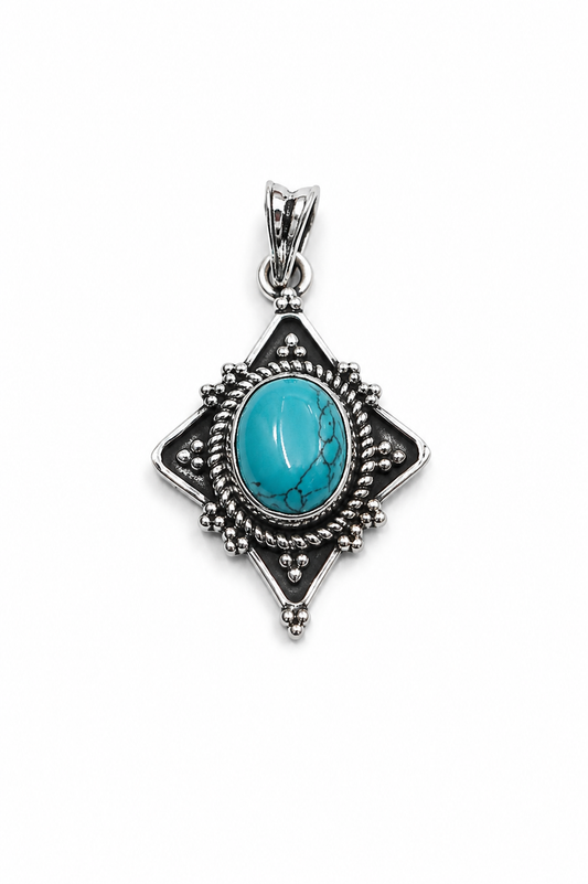 Colgante Indore Turquesa