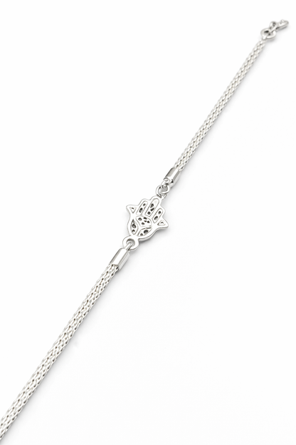 Pulsera Mano de Fátima Cordon