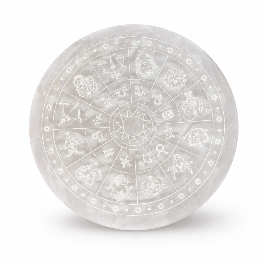 Disco Zodiaco Selenita 10CM
