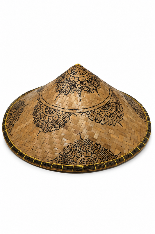Sombrero Ratán Pintado GD