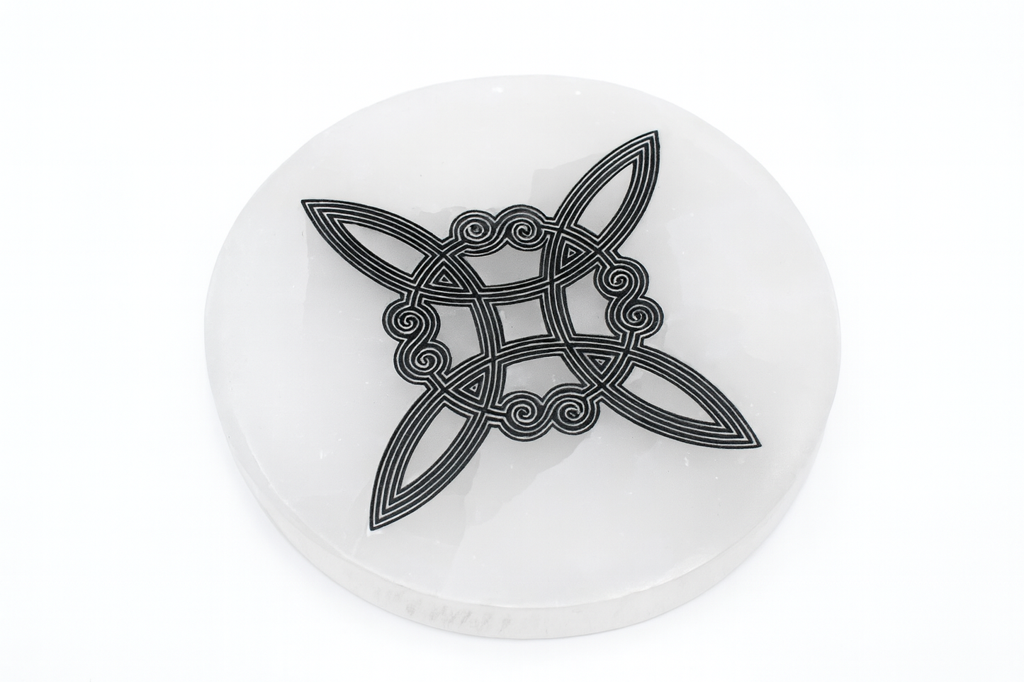 Discos Selenita Nudo Bruja