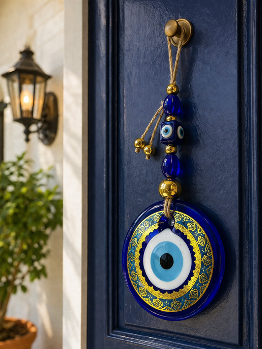 Ojo Turco Dorado 9CM