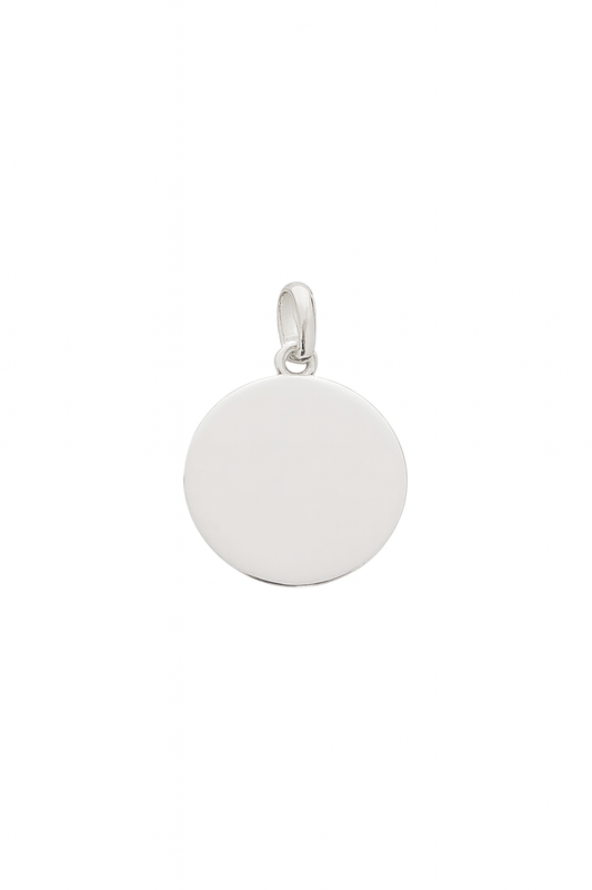 Colgante Chapa Redonda 30mm