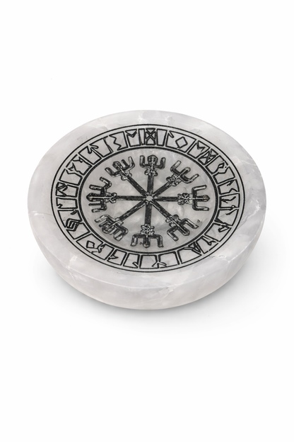 Cuenco de Selenita Runas