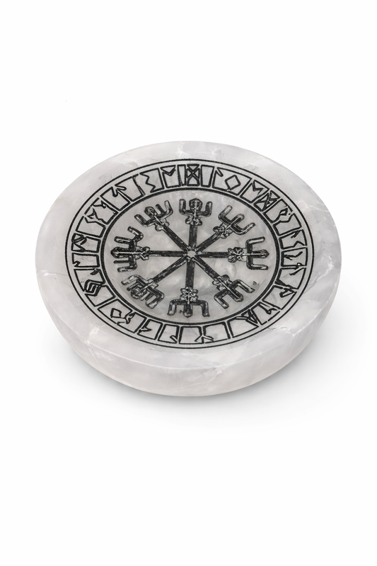 Cuenco de Selenita Runas