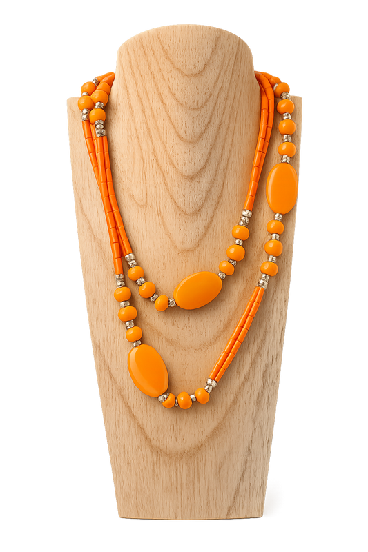 Collar Naranja Pasión