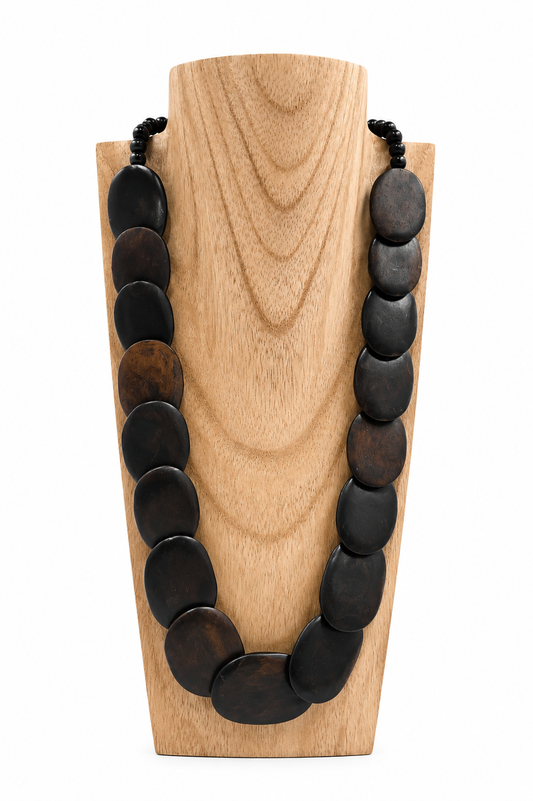 Collar Resina Oscuro