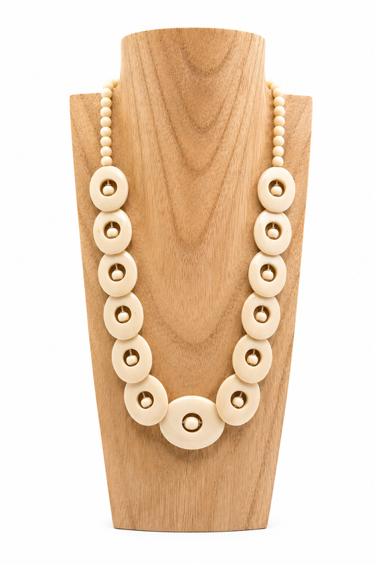 Collar Resina Circulos