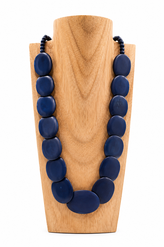 Collar Resina Azul