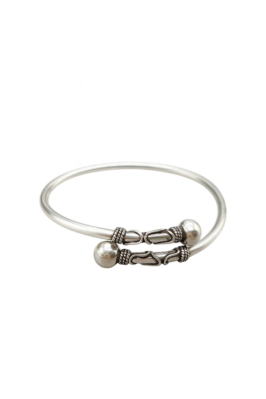 Pulsera Rígida Bali 2 Bolas