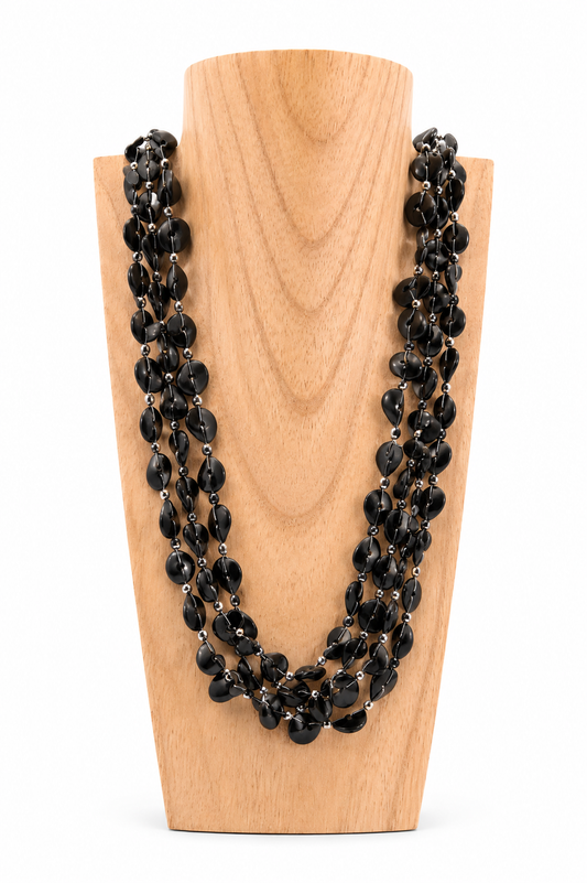 Collar Negro Madera