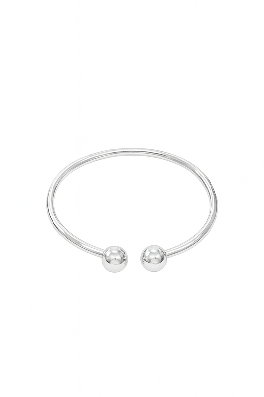 Pulsera Rígida 2 Bolas 10MM