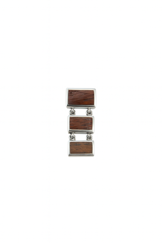 Colgante Plata-Madera