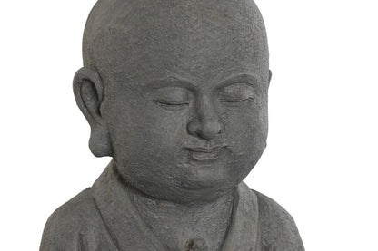 Buda Monje Gris Sombrero