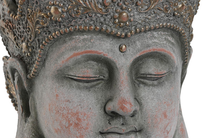 Cabeza Balinesa Gris