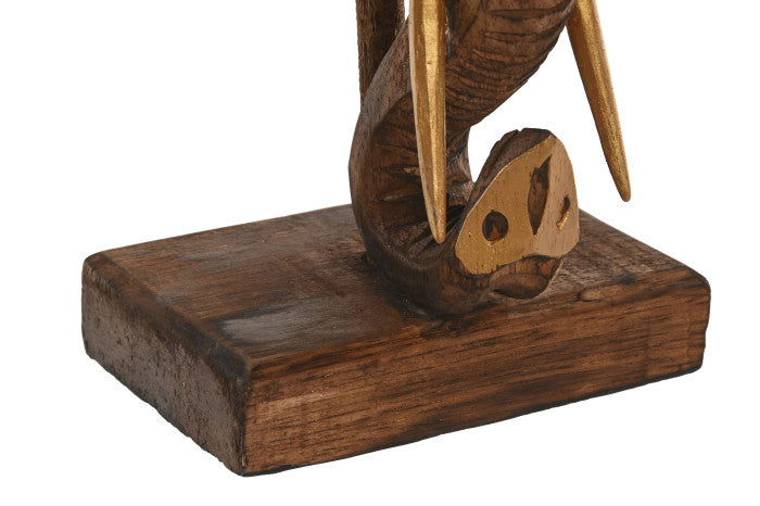 Figura Elefante Madera