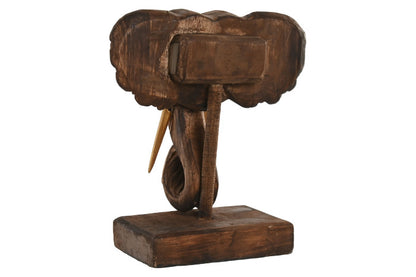 Figura Elefante Madera