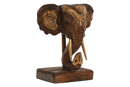 Figura Elefante Madera
