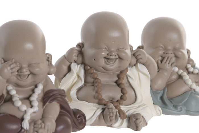 Monje Set X3 Relax Blanquitos