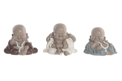 Monje Set X3 Relax Blanquitos