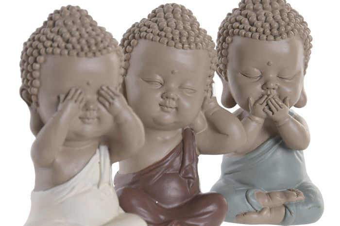 Buda Set X3 budas blanquitos