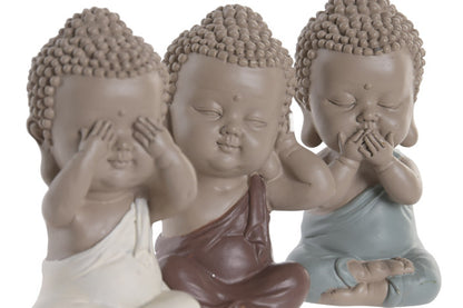 Buda Set X3 budas blanquitos