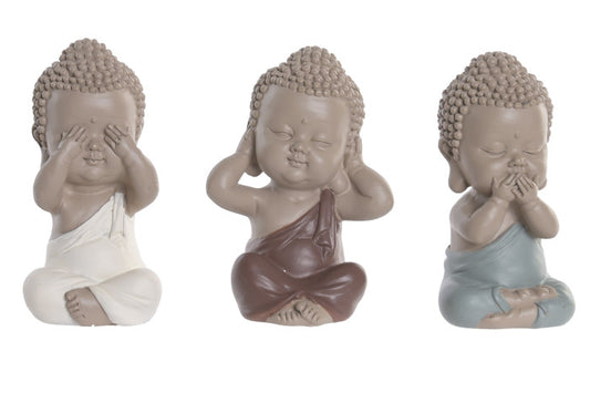 Buda Set X3 budas blanquitos
