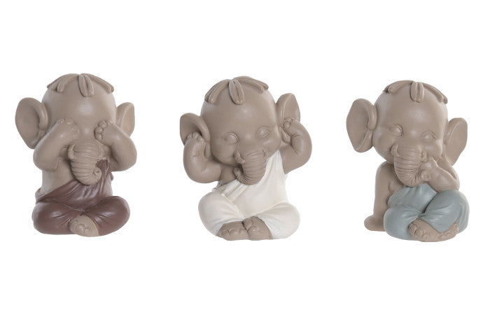Ganeshas Set X3 Pelo Liso