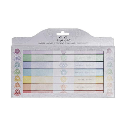 Incienso Set Chakras