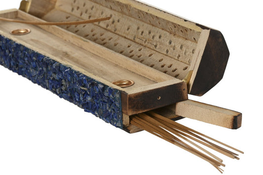 Caja Incienso Madera 4 Elementos