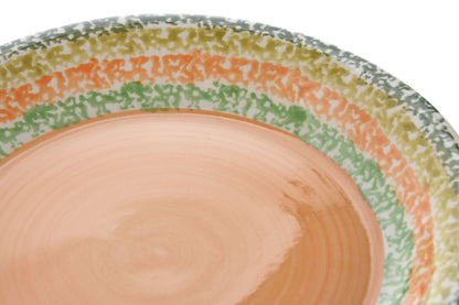 Vajilla SetX18 Naranja Gres