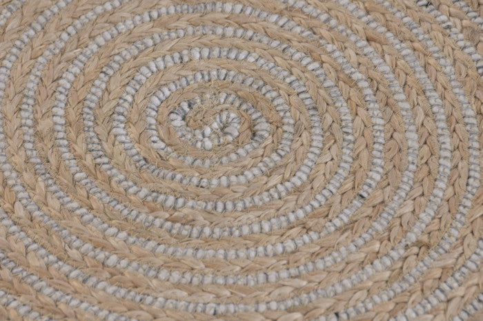 Alfombra Lana Trenzada 120X120CM