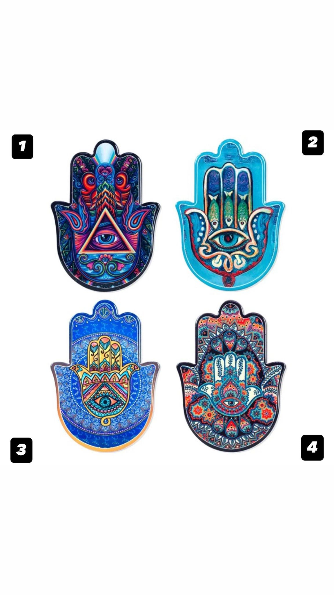 Posavasos mano de Fátima