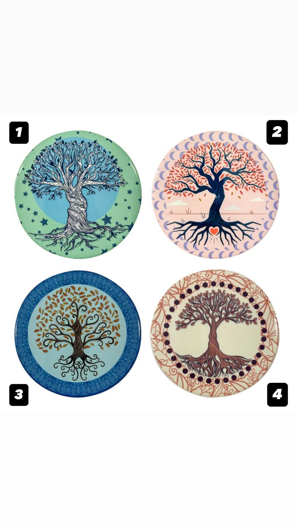 Posavasos Árbol Vida 11CM