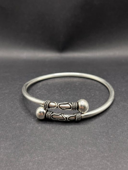 Pulsera Rígida Bali 2 Bolas
