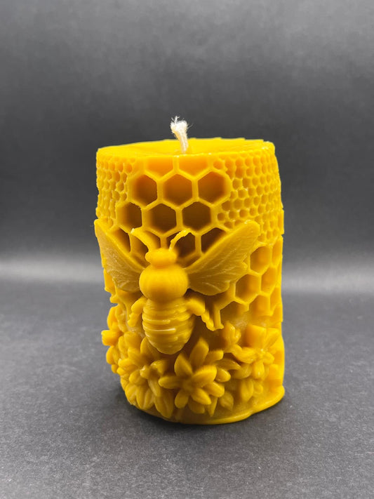 Vela Miel Grande Abeja