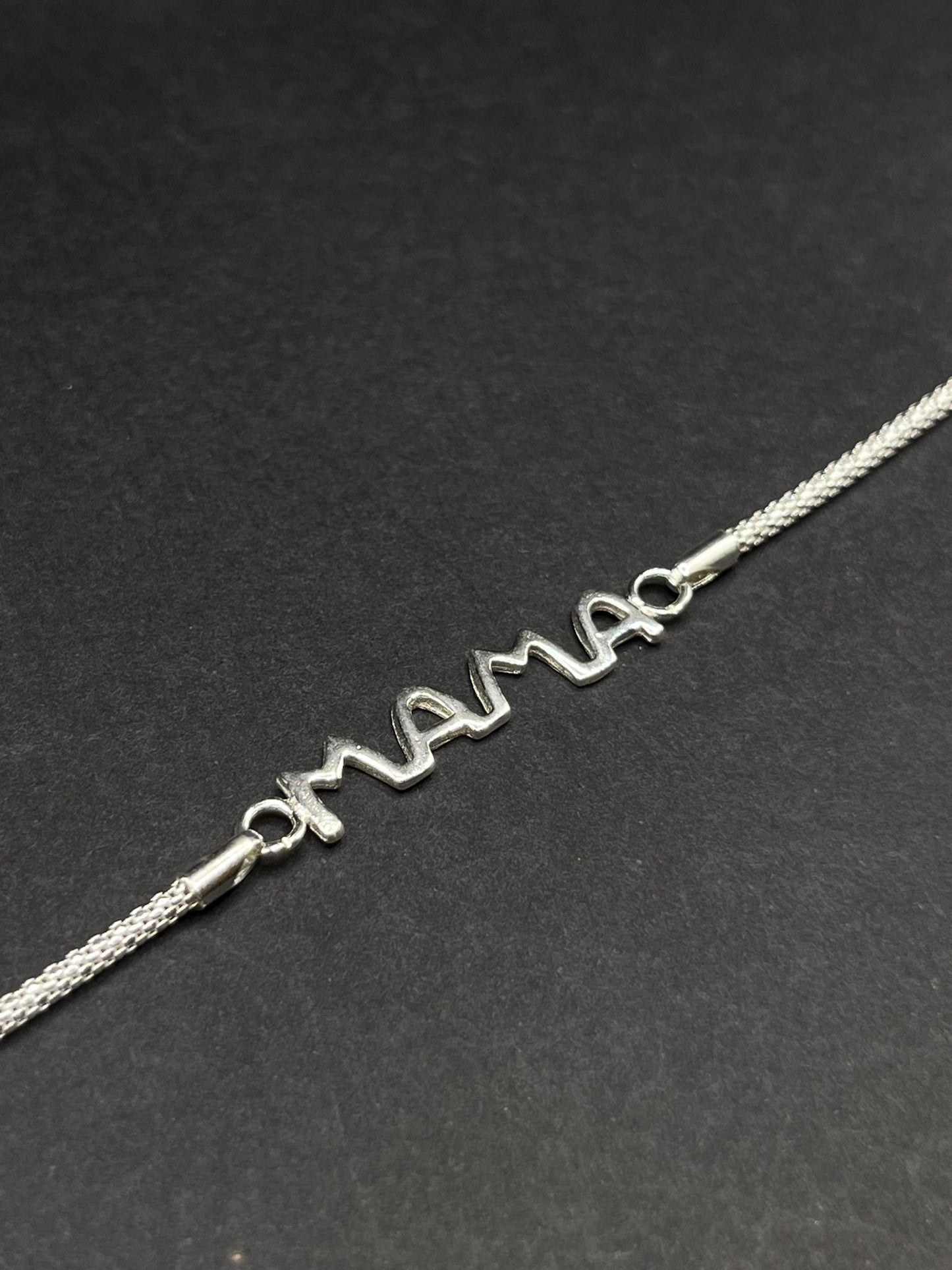 Pulsera Mamá Plata 925