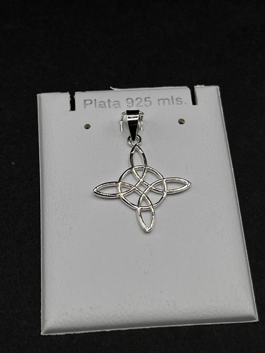Colgante Nudo de Bruja Simple