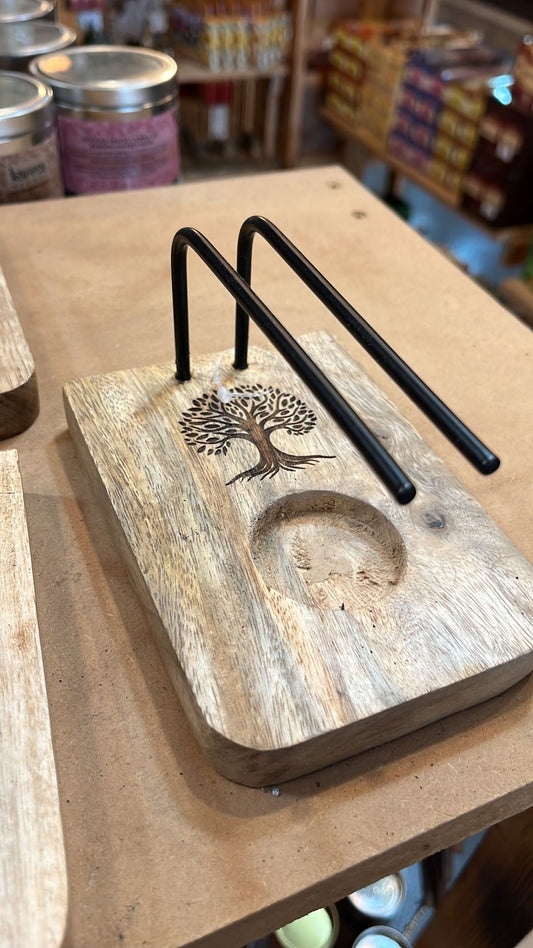 Quemador Palo Santo Madera