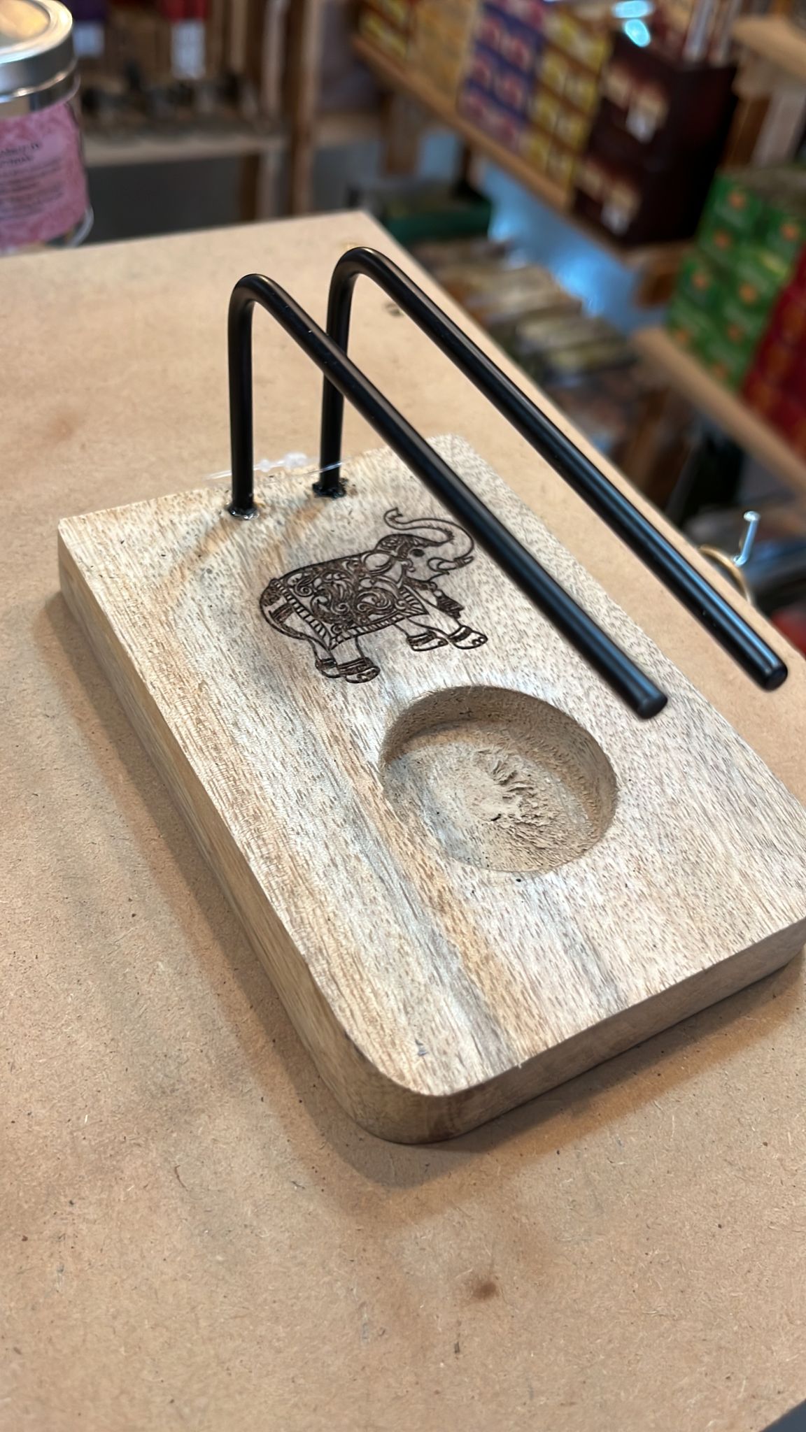 Quemador Palo Santo Madera