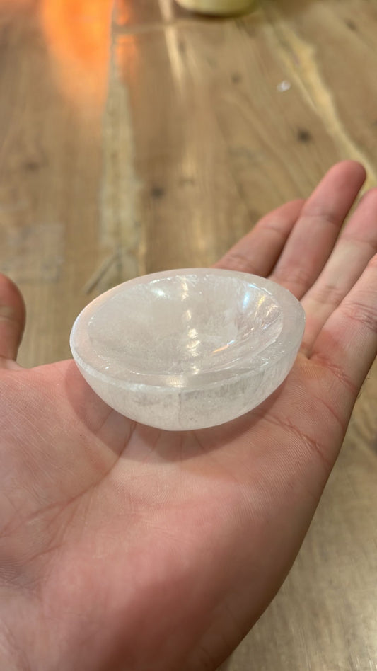 Mini-Cuenco Selenita 6CM
