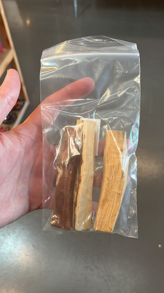 Bolsita Palo Santo X3